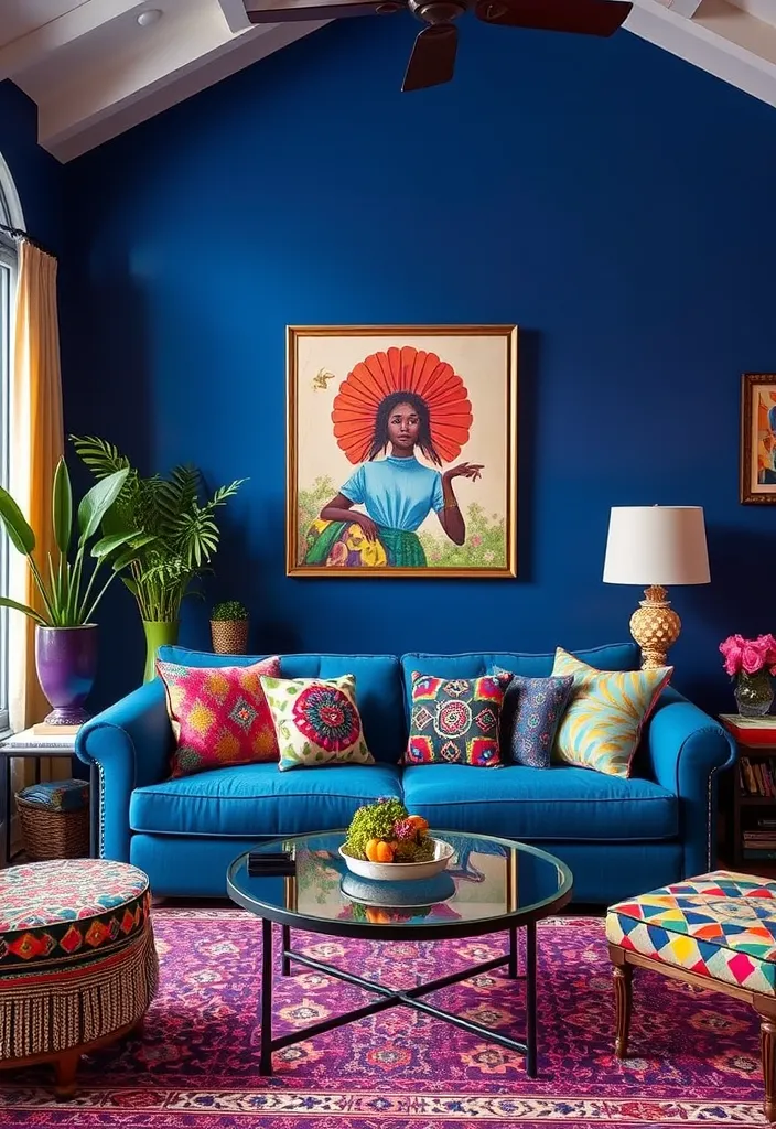 21 Boho Chic Ideas to Revamp Your Living Room (You Won't Believe #8!) - 9. Bold Colors