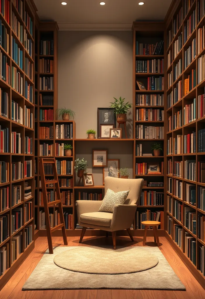 21 Cozy Reading Nook Ideas That Will Transform Your Home into a Relaxation Haven! - 2. Book-Laden Bookshelves