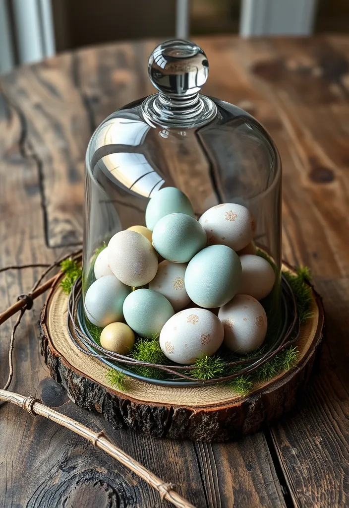 21 Enchanting Easter Decor Ideas That Will Transform Your Home Into a Spring Wonderland! - 12. Creative Egg Displays