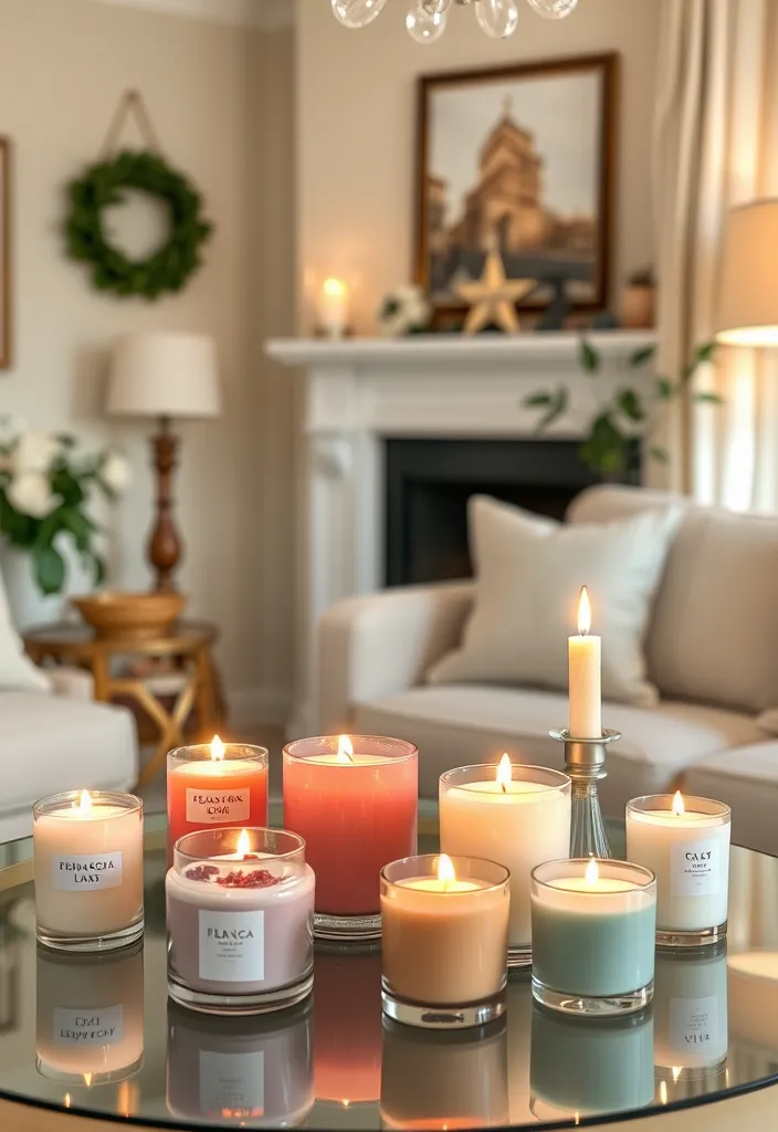 21 Enchanting Easter Decor Ideas That Will Transform Your Home Into a Spring Wonderland! - 17. Seasonal Scented Candles