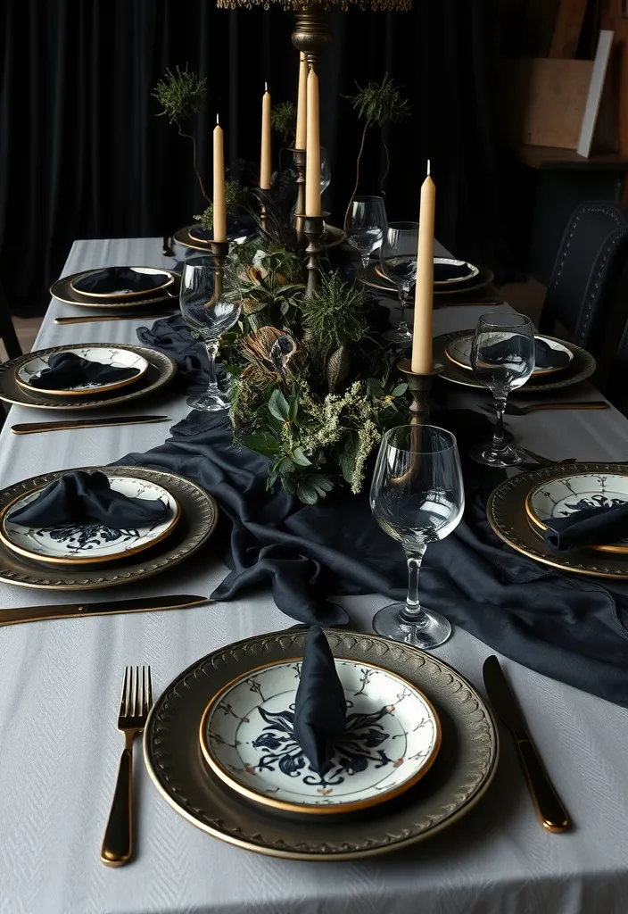 21 Enchanting Witchy Decor Ideas for Your Home - 18. Witchy Table Settings