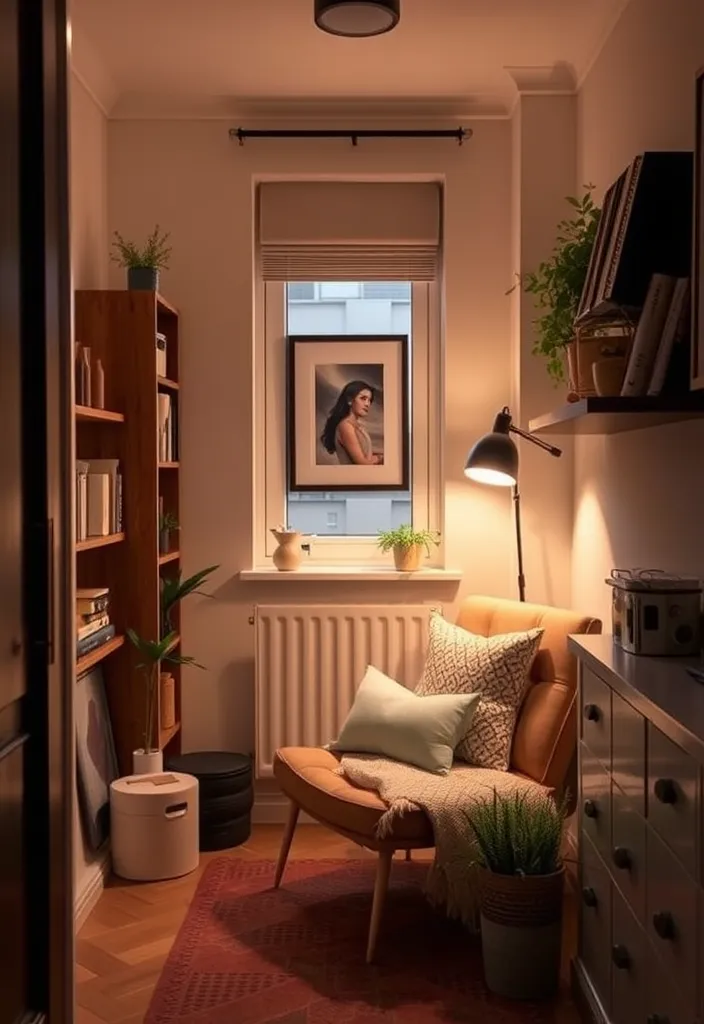 21 Genius Small Apartment Ideas to Maximize Space and Style - 14. Create a Cozy Nook