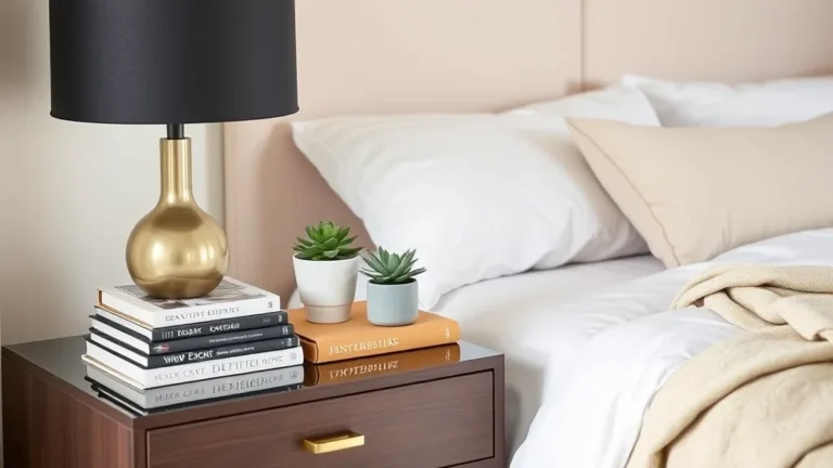 21 Genius Ways to Decorate Nightstands Like a Pro (Your Bedroom Will Thank You!)