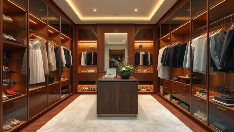 21 Glamorous Walk-In Closet Ideas That'll Make You Swoon!