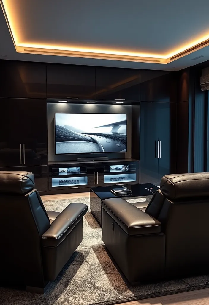 21 Luxury Living Rooms We Wouldn't Mind Living In - 13. High-Tech Luxury