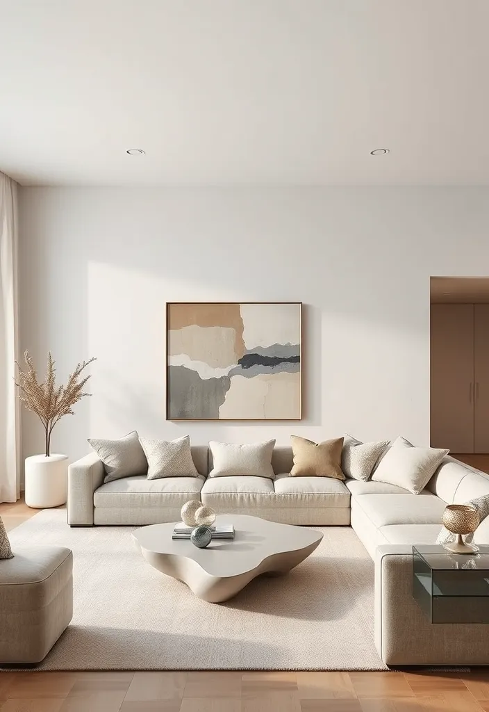 21 Luxury Living Rooms We Wouldn't Mind Living In - 16. Sophisticated Neutrals