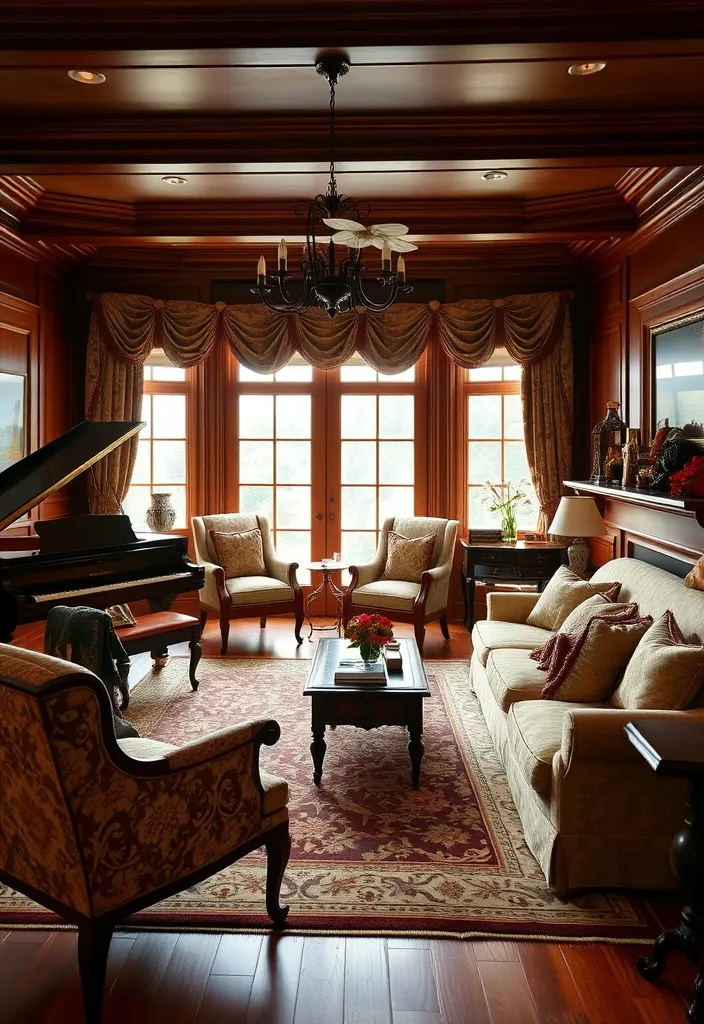 21 Luxury Living Rooms We Wouldn't Mind Living In - 6. Timeless Traditional