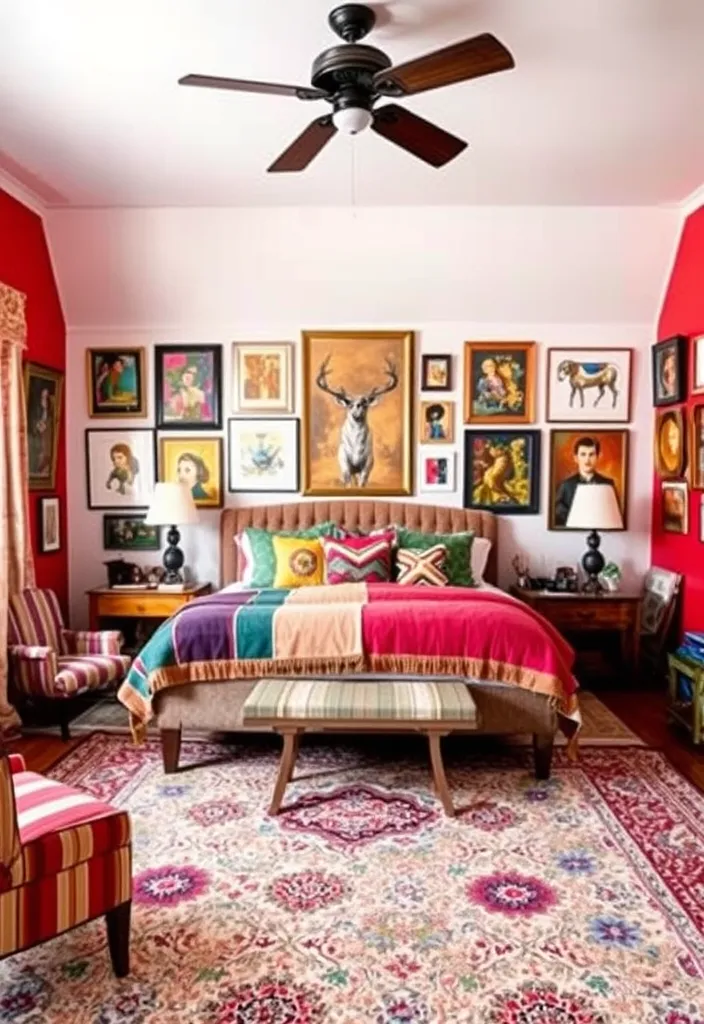 21 Master Bedroom Ideas: Create Your Sanctuary Like Never Before! - 10. Artistic Expression