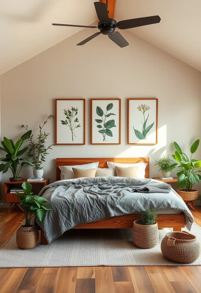 21 Master Bedroom Ideas: Create Your Sanctuary Like Never Before! - 16. Nature-Inspired