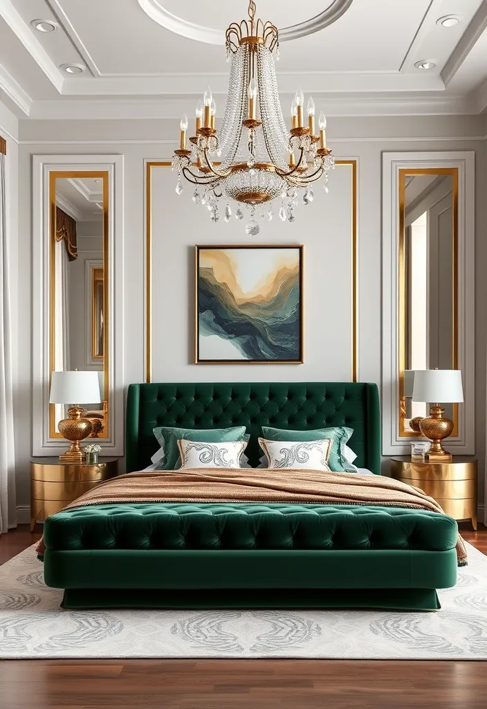 21 Master Bedroom Ideas: Create Your Sanctuary Like Never Before! - 5. Modern Elegance