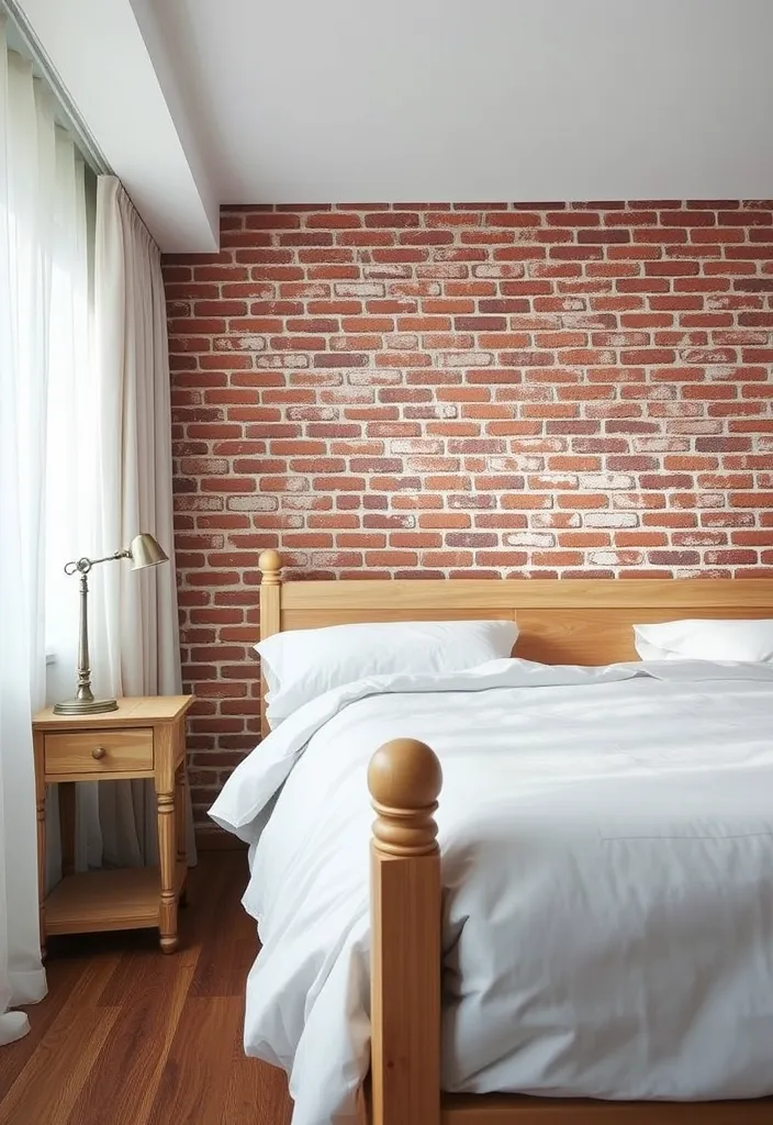 21 Modern Industrial Bedroom Ideas to Inspire Your Next Makeover! - 1. Exposed Brick Walls