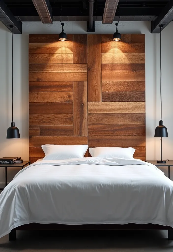 21 Modern Industrial Bedroom Ideas to Inspire Your Next Makeover! - 10. Statement Headboards