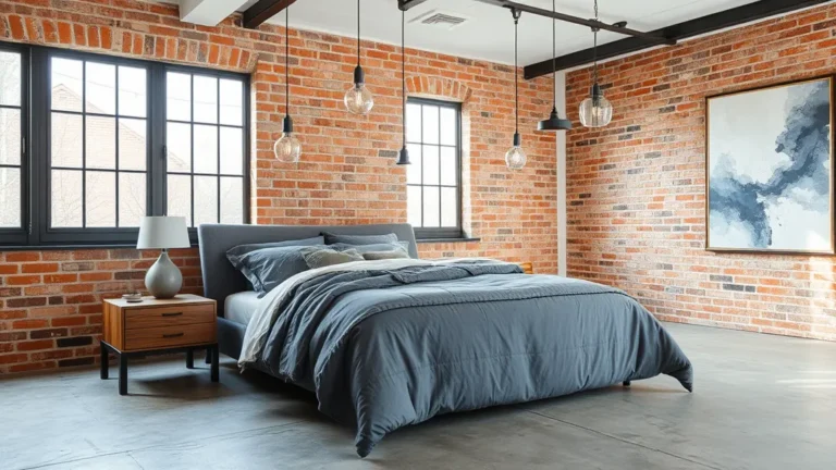 21 Modern Industrial Bedroom Ideas to Inspire Your Next Makeover!