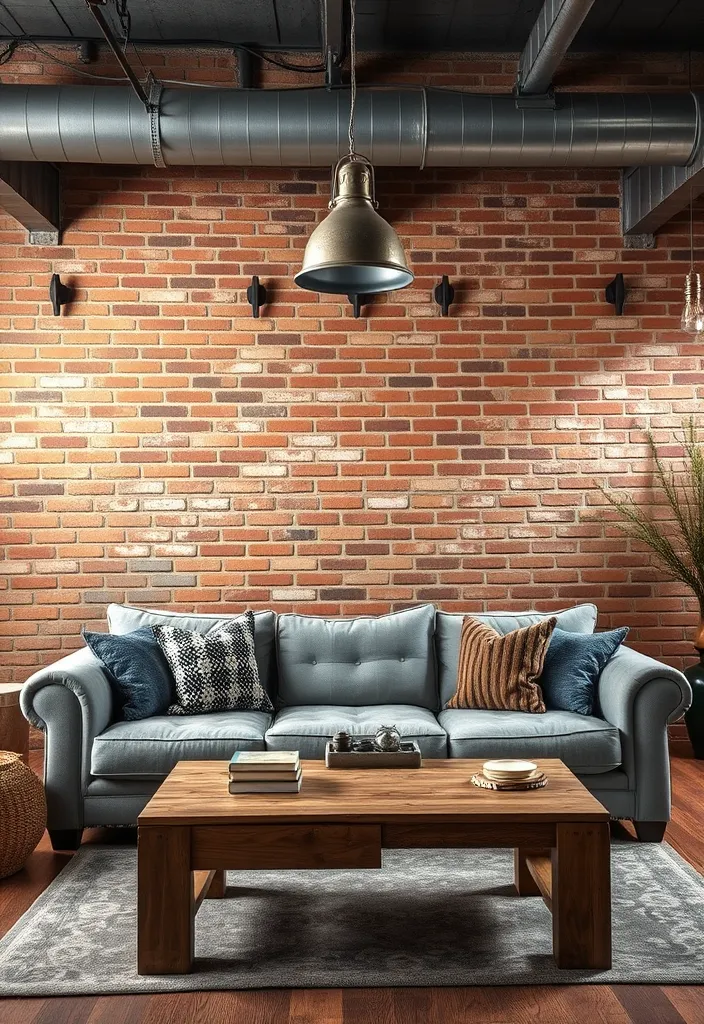 21 Stunning Grey Couch Living Room Ideas That'll Transform Your Space! - 3. Industrial Edge