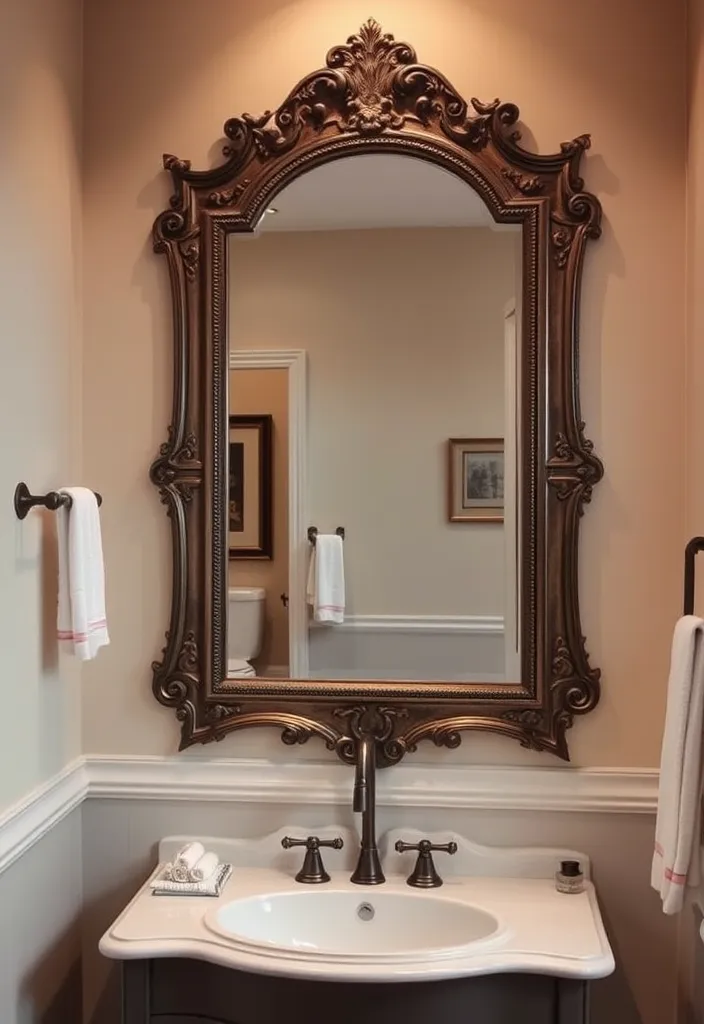 22 Bathroom Wall Decor Ideas That Will Transform Your Space! - 1. Oversized Mirrors