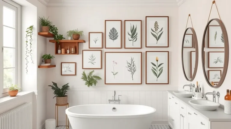 22 Bathroom Wall Decor Ideas That Will Transform Your Space!