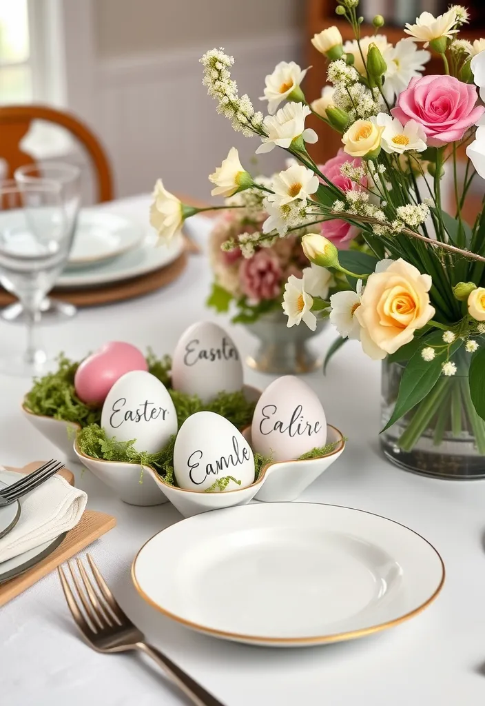 22 Creative Easter Egg Decorating Ideas to Try This Spring - 15. Personalized Eggs