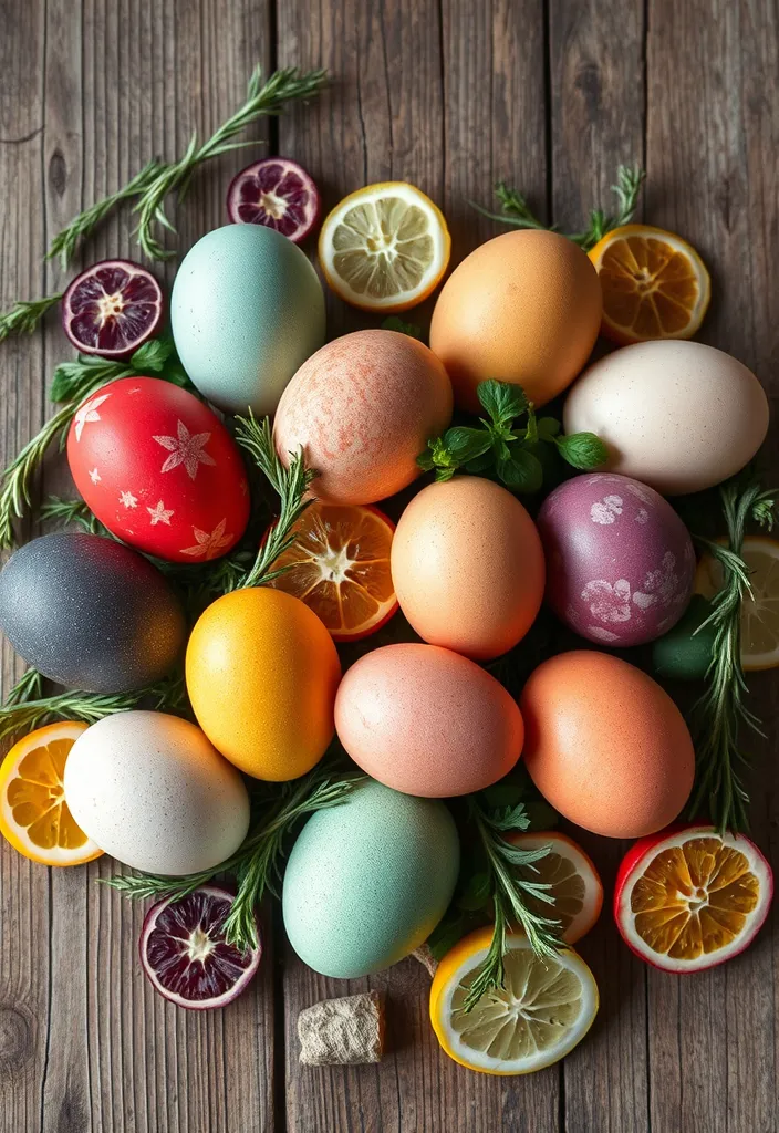 22 Creative Easter Egg Decorating Ideas to Try This Spring - 2. Natural Dyes