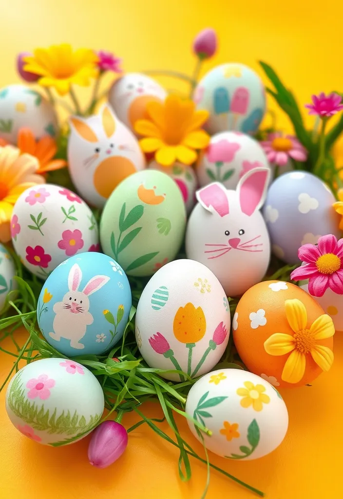 22 Creative Easter Egg Decorating Ideas to Try This Spring - 21. Seasonal Themes