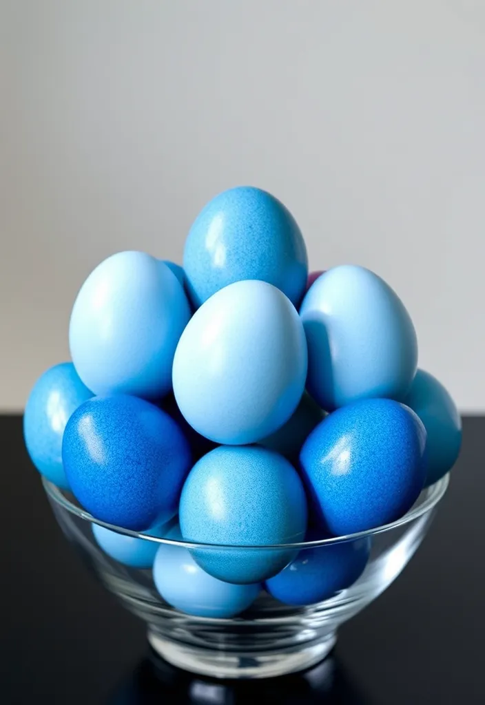 22 Creative Easter Egg Decorating Ideas to Try This Spring - 8. Ombre Eggs