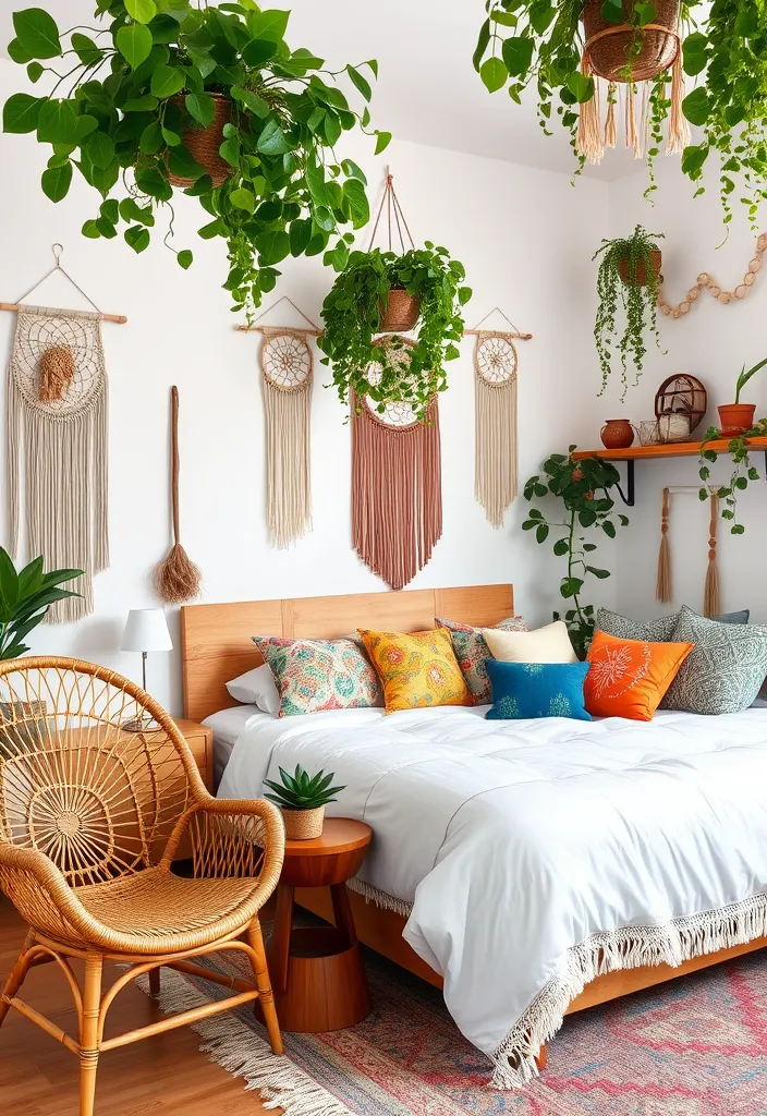 22 Eclectic Bedroom Ideas for Your Home Décor Style That Will Blow Your Mind! - 1. Boho Chic Retreat