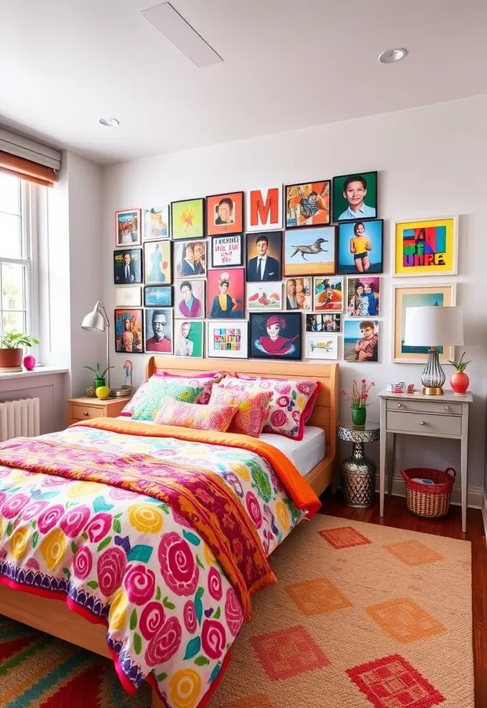 22 Eclectic Bedroom Ideas for Your Home Décor Style That Will Blow Your Mind! - 20. Bright and Bold