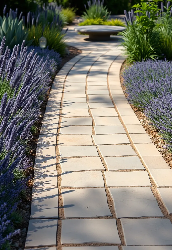 22 Front Yard Landscaping Ideas That'll Make Your Neighbors Green with Envy! - 2. Curved Pathways