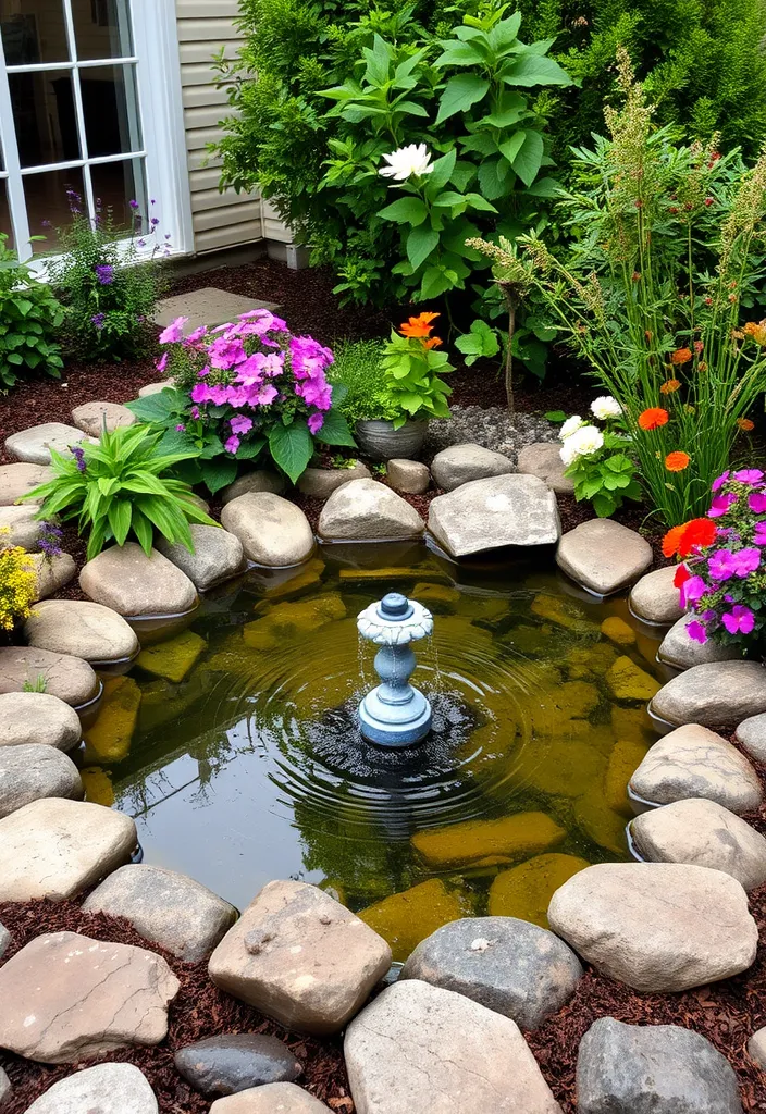 22 Front Yard Landscaping Ideas That'll Make Your Neighbors Green with Envy! - 8. Water Features