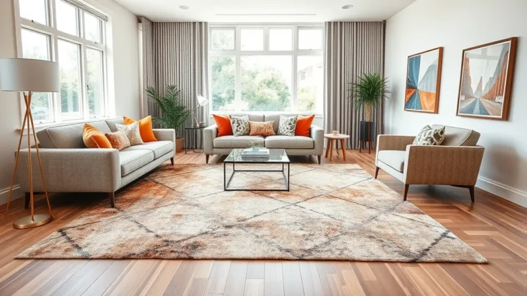 22 Modern Living Room Rugs That Will Leave Your Guests in Awe!