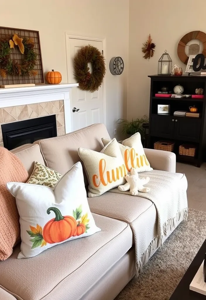 22 Small Living Room Ideas That Will Make You Wish You Lived Here! - 19. Seasonal Decor Changes