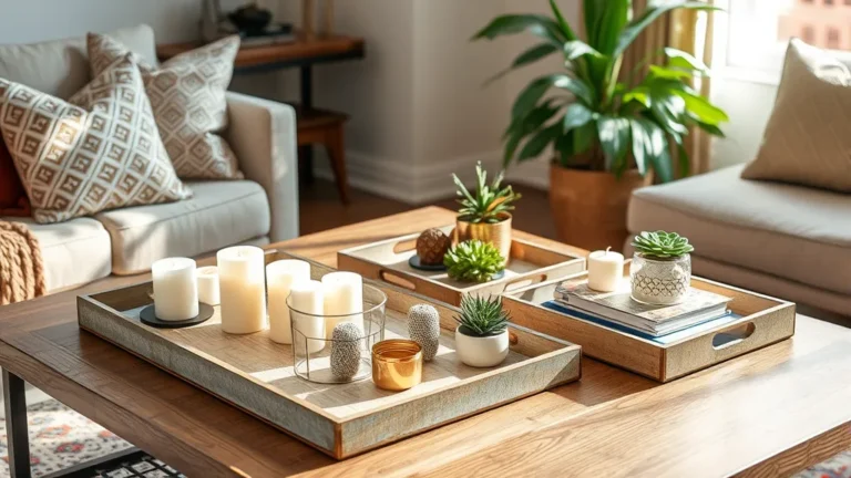 22 Versatile Tray Decor Ideas to Revitalize Any Room in Your Home