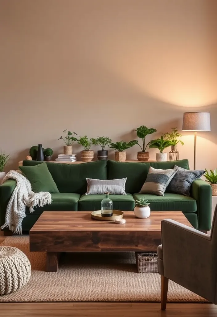 23 Earthy Living Room Ideas to Create a Cozy Escape You’ll Love! - 1. Embrace Earthy Tones