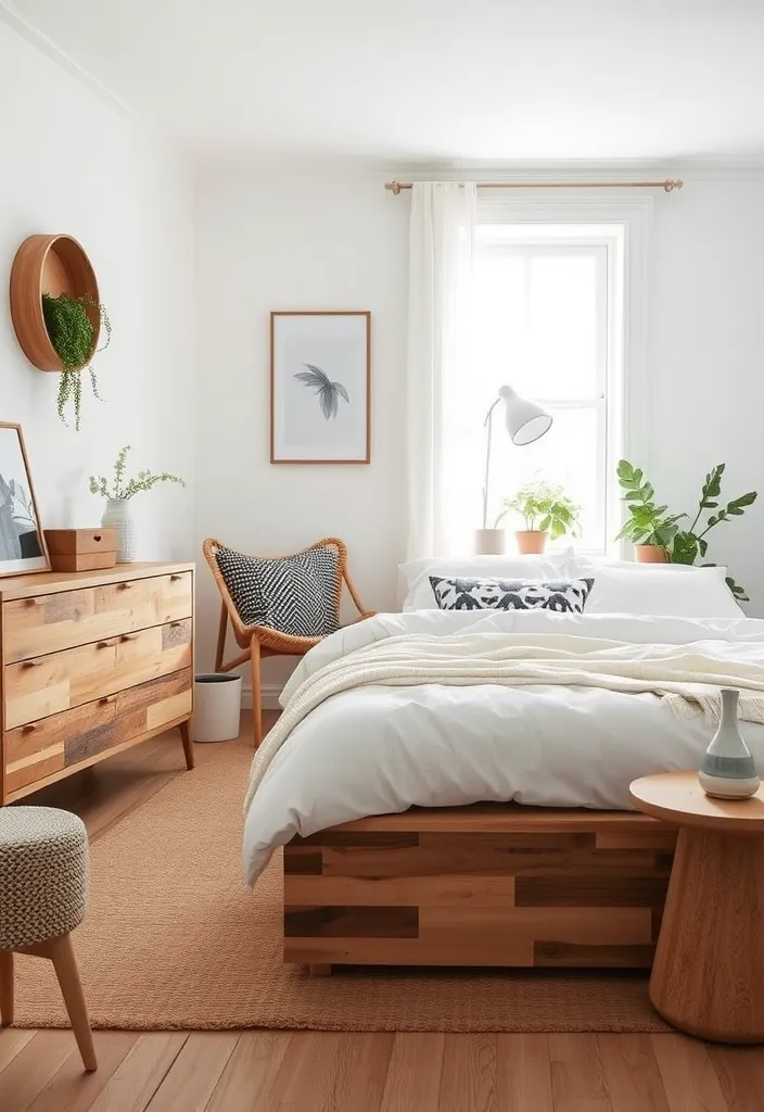 23 Fresh Scandinavian Bedroom Ideas That Will Transform Your Space! - 17. Choose Sustainable Materials