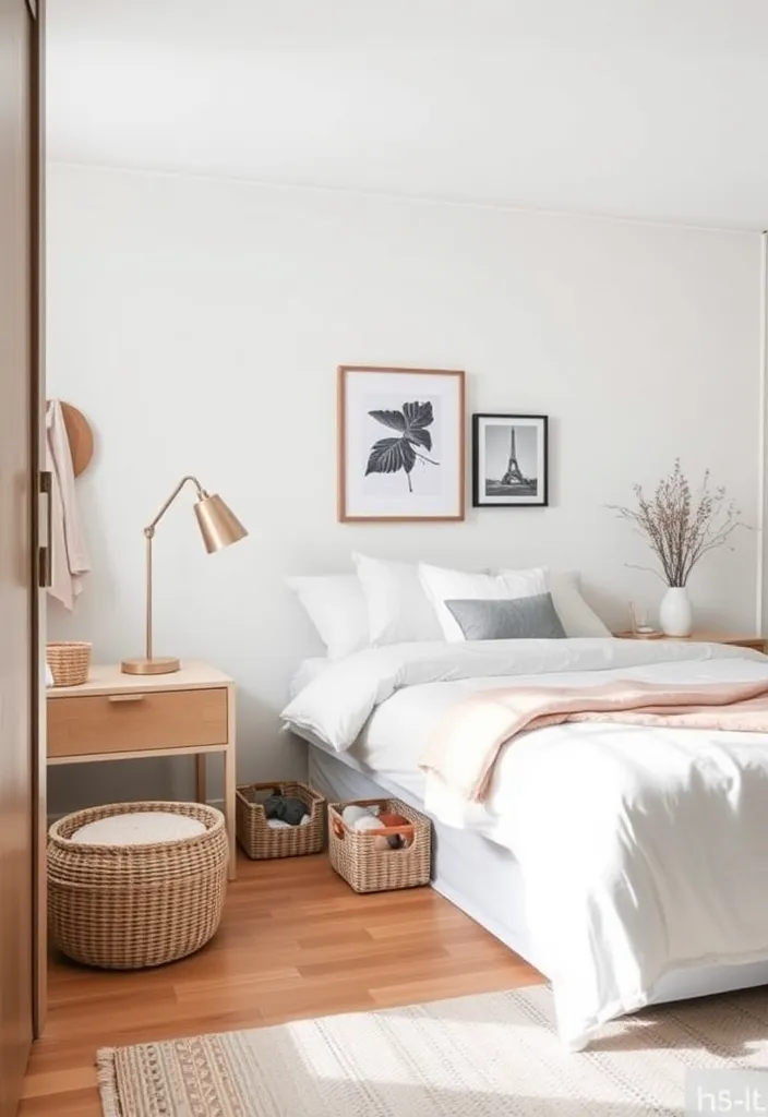 23 Fresh Scandinavian Bedroom Ideas That Will Transform Your Space! - 21. Maintain a Clutter-Free Environment