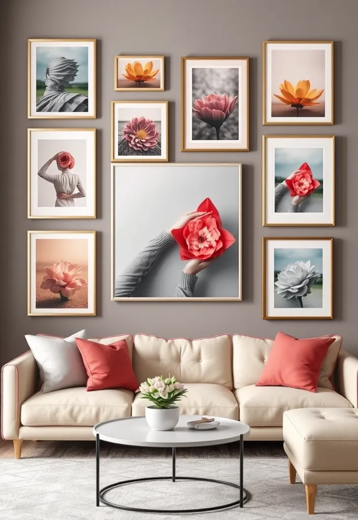 23 Genius DIY Ideas to Make Your Home Look Luxurious Without Breaking the Bank! - 1. Luxe Wall Art with Canvas Prints