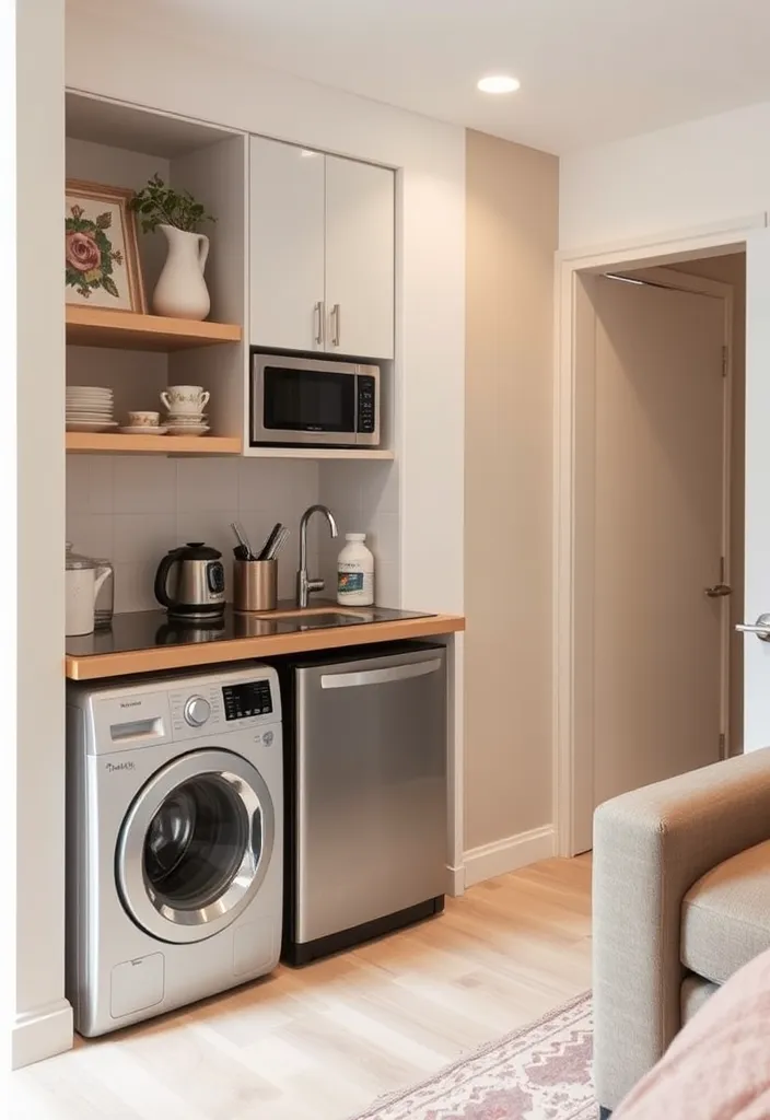 23 Genius Ways to Maximize Space in Studio Apartments (You Won't Believe #5!) - 20. Use Room-Saving Appliances