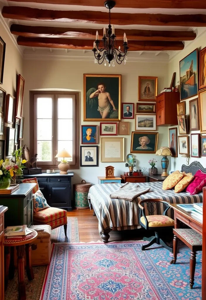 23 Italian Bedrooms That Redefine Modern Elegance (You Won't Believe #5!) - 15. Eclectic Mix: Combining Styles