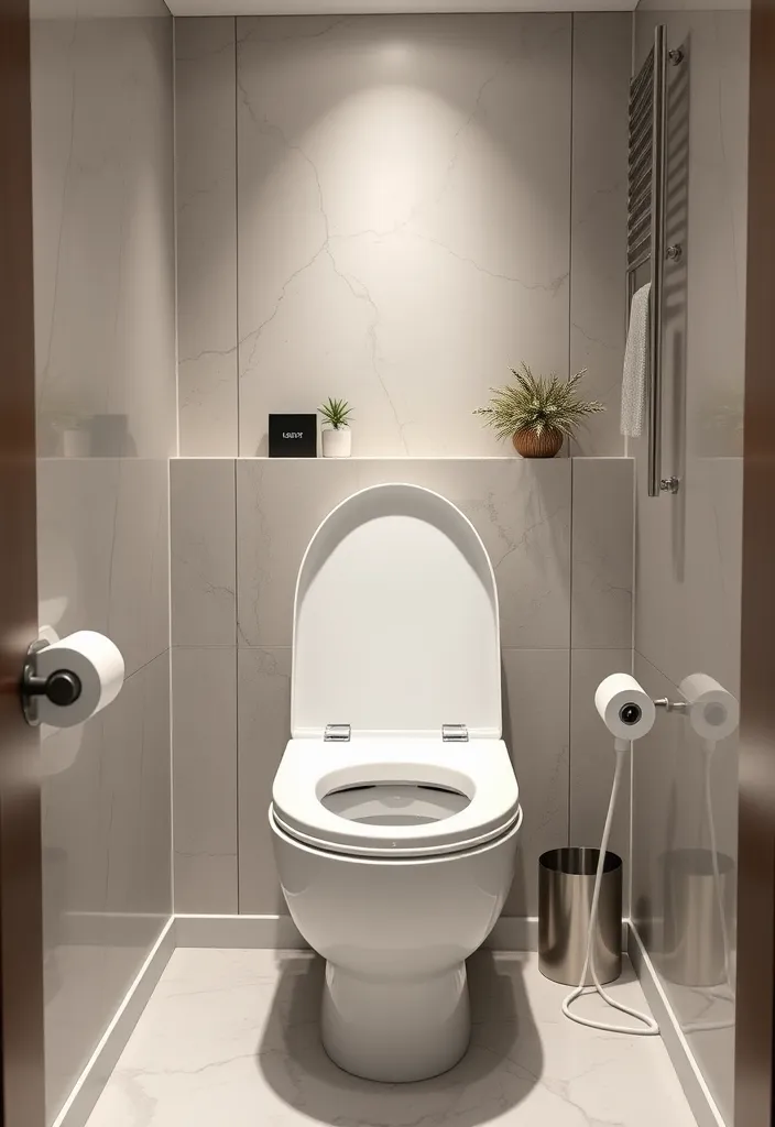 23 Small Bathroom Ideas That'll Make You Say 'Why Didn't I Think of That?' - 12. Smart Toilets