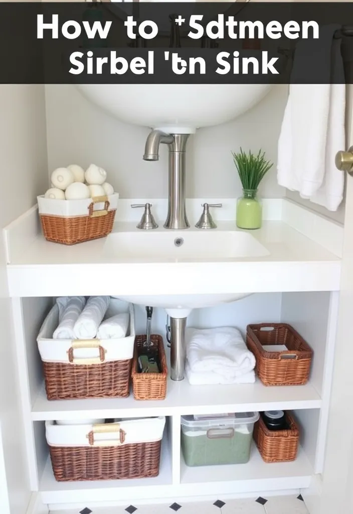 23 Small Bathroom Ideas That'll Make You Say 'Why Didn't I Think of That?' - 16. Under-sink Storage