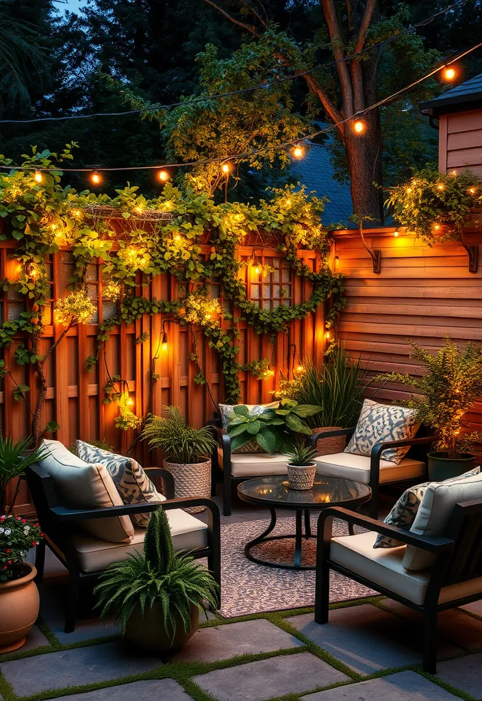 23 Stunning Patio Privacy Ideas That'll Make Your Outdoor Space a Personal Oasis! - 19. Decorative Privacy Fences