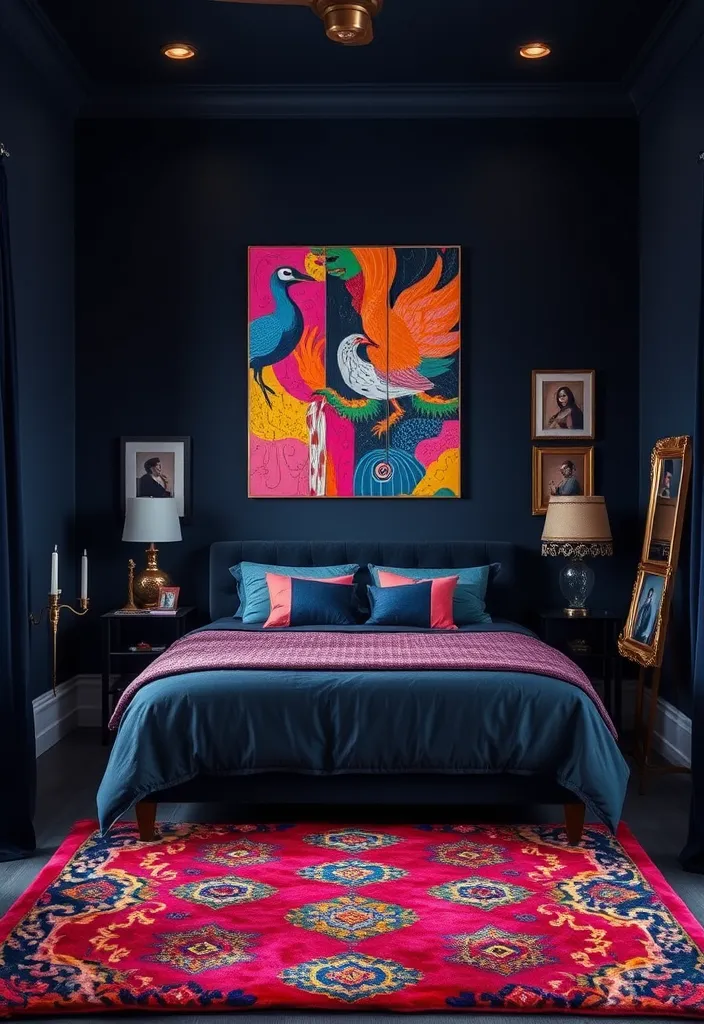 23 Whimsy Goth Bedroom Decorating Ideas That Will Enchant You (Wait Until You See #12!) - 2. Mysteriously Dark Color Palettes