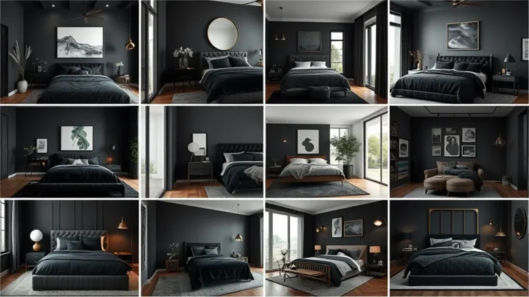 24 Bold Black Bedroom Ideas That Redefine Stylish Living!