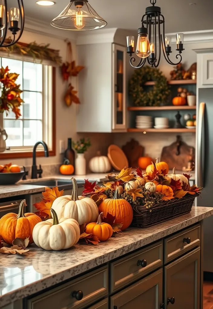 24 Cottage Core Kitchen Ideas That'll Make You Feel Like You're in a Fairytale! - 16. Seasonal Decor Touches