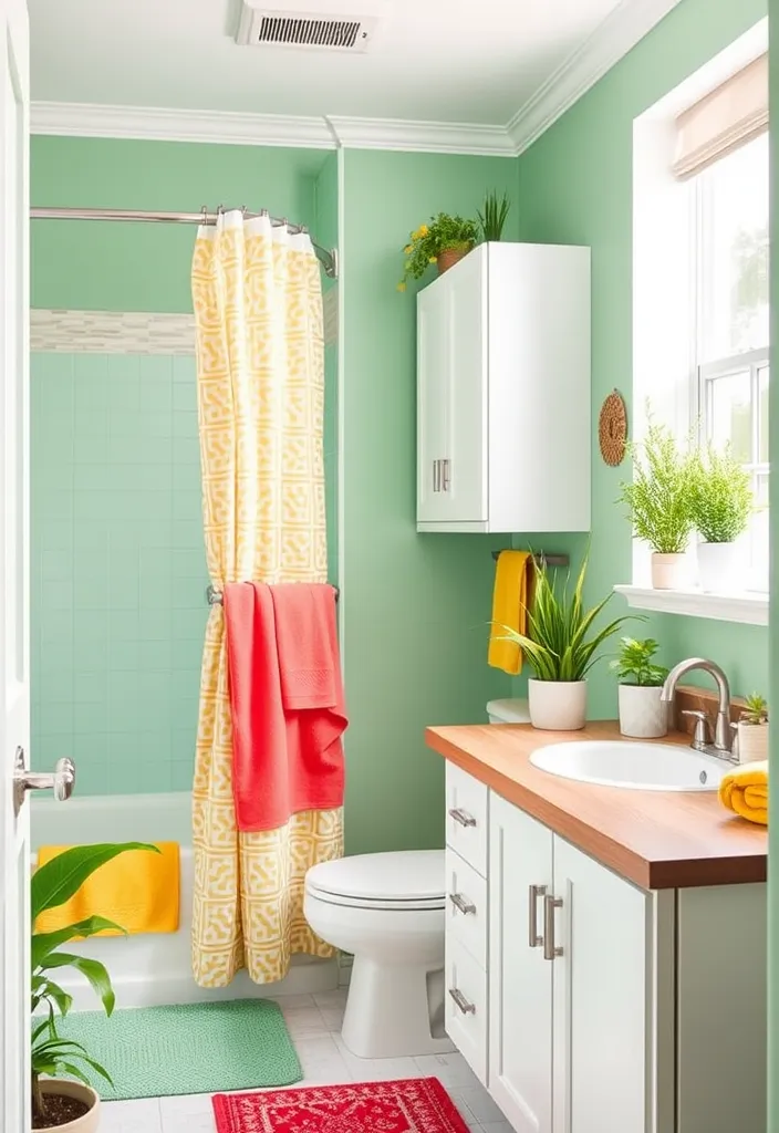 24 Fresh Bathroom Paint Color Ideas That'll Transform Your Space Instantly! - 3. Refreshing Mint