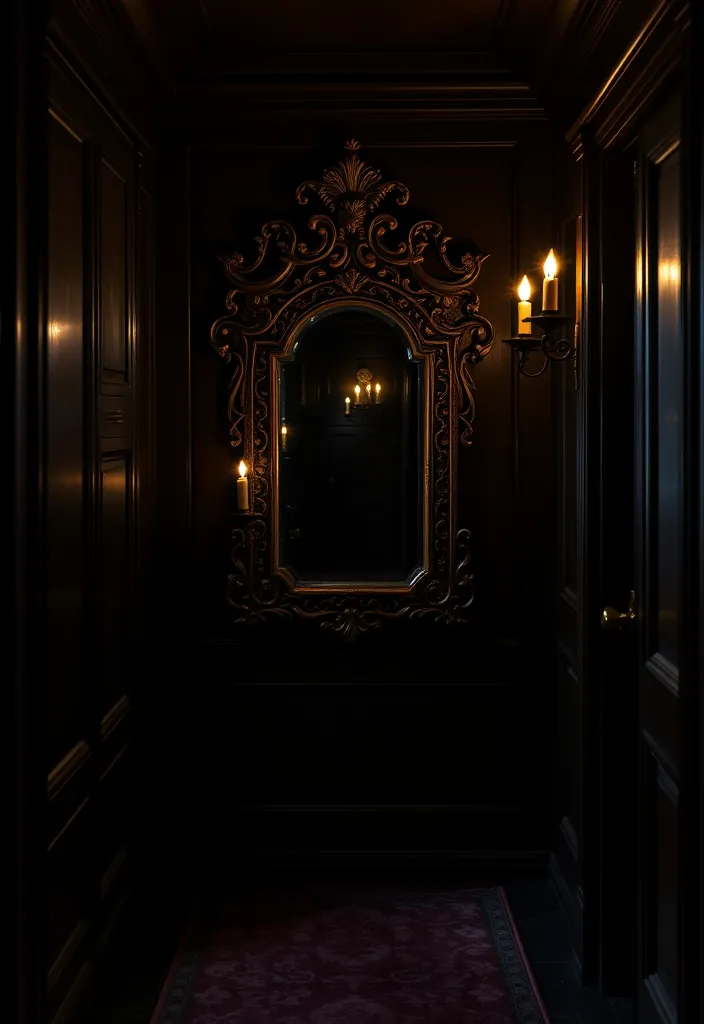 24 Gothic Decor Ideas That'll Transform Your Home into a Moody Masterpiece! - 2. Antique Mirrors