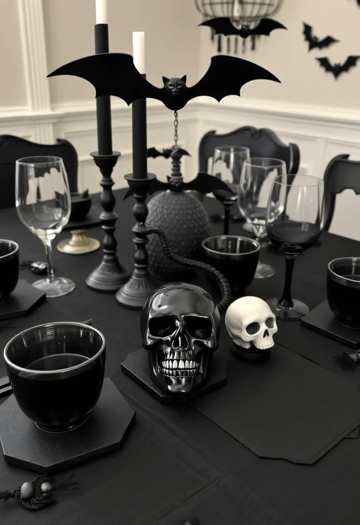 24 Gothic Decor Ideas That'll Transform Your Home into a Moody Masterpiece! - 21. Spooky Accessories