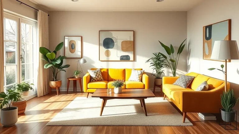 24 Mid Century Modern Living Room Ideas to Inspire Your Next Makeover!