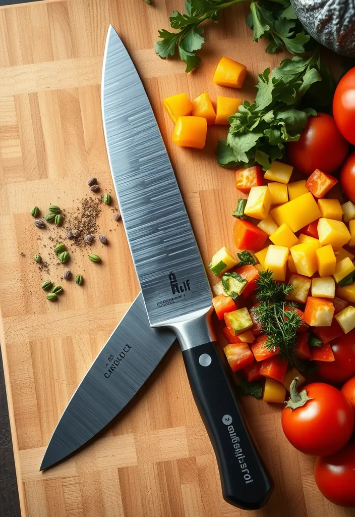 24 Must-Have Kitchen Essentials That Will Transform Your Cooking Game! - 1. High-Quality Chef’s Knife