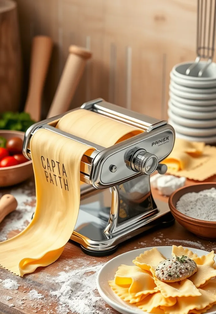 24 Must-Have Kitchen Essentials That Will Transform Your Cooking Game! - 13. Pasta Maker