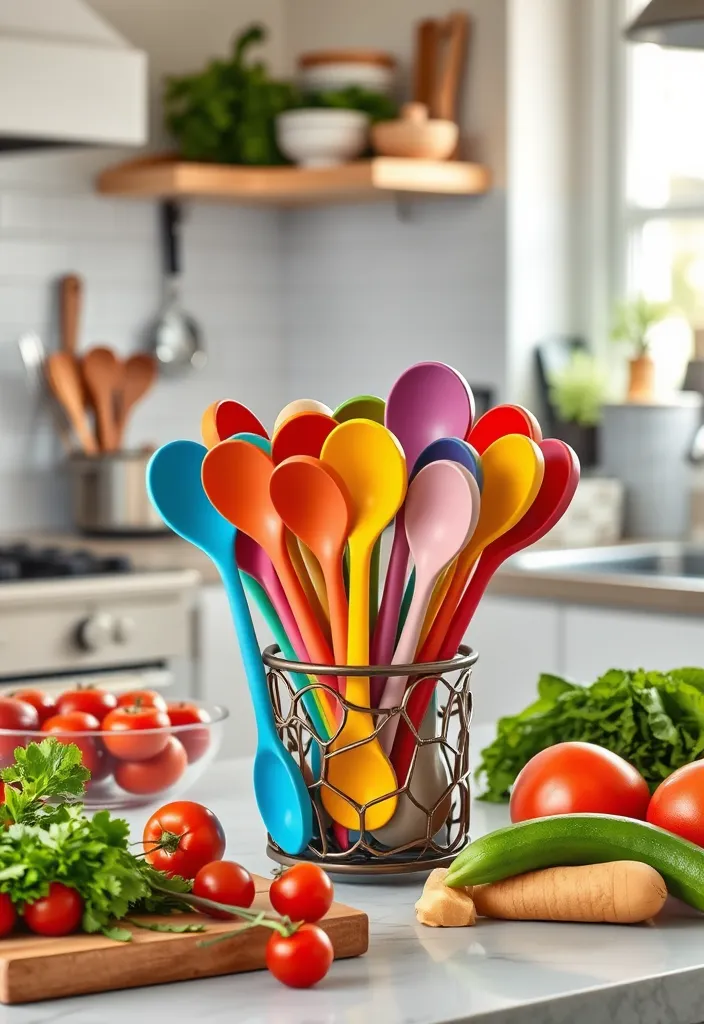 24 Must-Have Kitchen Essentials That Will Transform Your Cooking Game! - 16. Mixing Spoon Set